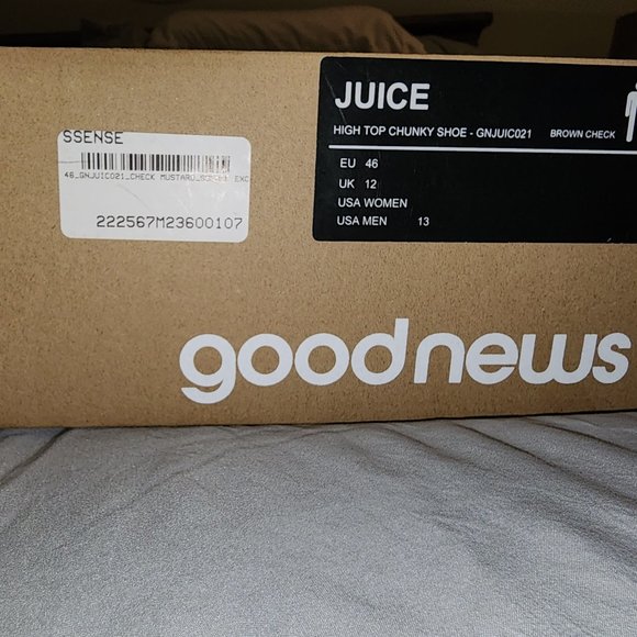 Good News Ssense Exclusive Multicolor Juice Sneakers Size: UK46 /US13 - Picture 4 of 6